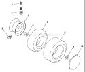 Page Q Diagram and Parts List for 125 LRH  954001222B -1995-03 Husqvarna Lawn Tractor
