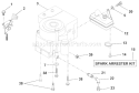 Page E Diagram and Parts List for 125 LRH  954001222B -1995-03 Husqvarna Lawn Tractor