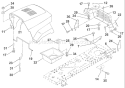 Page I Diagram and Parts List for 125 LRH  954001222C -1995-03 Husqvarna Lawn Tractor