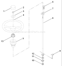 Page N Diagram and Parts List for 125 LRH  954001222D -1995-07 Husqvarna Lawn Tractor