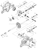 Part Location Diagram of 532142990 Husqvarna Differential Assembly
