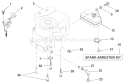 Page E Diagram and Parts List for 125 LRH  954001222D -1995-07 Husqvarna Lawn Tractor