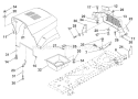 Page I Diagram and Parts List for 125 LRH  954001222D -1995-07 Husqvarna Lawn Tractor