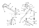 Page K Diagram and Parts List for 125 LRH  HNHR38B -954000622 -1994-01 Husqvarna Lawn Tractor