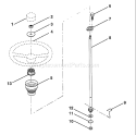 Page N Diagram and Parts List for 125 LRH  HNHR38B -954000622 -1994-01 Husqvarna Lawn Tractor