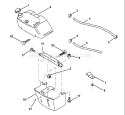 Page B Diagram and Parts List for 125 LRH  HNHR38B -954000622 -1994-01 Husqvarna Lawn Tractor