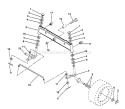 Page G Diagram and Parts List for 125 LRH  HNHR38B -954000622 -1994-01 Husqvarna Lawn Tractor