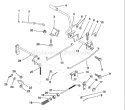 Part Location Diagram of 532123437 Husqvarna Bracket, Parking Brake