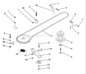 Part Location Diagram of 532138029 Husqvarna Pulley, Engine