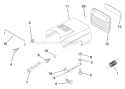 Part Location Diagram of 532124657 Husqvarna Extension, Spring