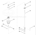 Page O Diagram and Parts List for LR110 LR 110 954001232C -1995-08 Husqvarna Lawn Tractor