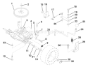 Part Location Diagram of 532123632 Husqvarna Link, Shift