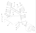 Part Location Diagram of 532142033 Husqvarna Axle Assy