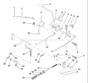 Page A Diagram and Parts List for LR111 LR 111 9540001212A -1994-07 Husqvarna Lawn Tractor