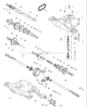 Page B Diagram and Parts List for LR111 LR 111 9540001212A -1994-07 Husqvarna Lawn Tractor