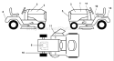 Part Location Diagram of 532144097 Husqvarna Decal, Hood, R. H., LR120