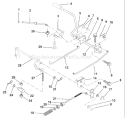 Page A Diagram and Parts List for LR120 LR 120 954830051A -1995-08 Husqvarna Lawn Tractor