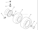 Page Q Diagram and Parts List for LR120 LR 120 954830051A -1995-08 Husqvarna Lawn Tractor