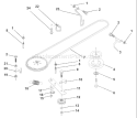 Page I Diagram and Parts List for LR120 LR 120 954830051A -1995-08 Husqvarna Lawn Tractor