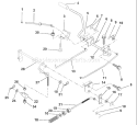 Page A Diagram and Parts List for LR120 LR 120 954830051B -1996-05 Husqvarna Lawn Tractor