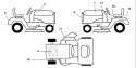 Part Location Diagram of C36 Husqvarna Rear Bagger