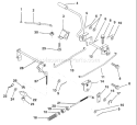 Page A Diagram and Parts List for LR120 LR 120 HN1236A -954000602 -1993-10 Husqvarna Lawn Tractor