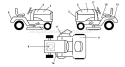 Page D Diagram and Parts List for LR120 LR 120 HN1236A -954000602 -1993-10 Husqvarna Lawn Tractor