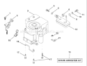 Part Location Diagram of 532133025 Husqvarna Control, Throttle