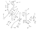 Page K Diagram and Parts List for LR121 LR 121 1997-12 Husqvarna Lawn Tractor
