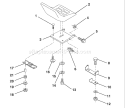Page M Diagram and Parts List for LR121 LR 121 1997-12 Husqvarna Lawn Tractor