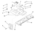 Page F Diagram and Parts List for LR121 LR 121 1997-12 Husqvarna Lawn Tractor