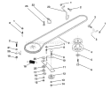 Page H Diagram and Parts List for LR121 LR 121 1997-12 Husqvarna Lawn Tractor