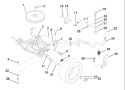 Part Location Diagram of 532126293 Husqvarna Link, Shift