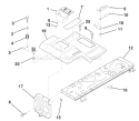 Part Location Diagram of 532126996 Husqvarna Console, Shift Control