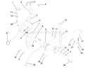 Page L Diagram and Parts List for LR121 LR 121 954140001B -1998-02 Husqvarna Lawn Tractor