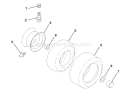 Page Q Diagram and Parts List for LR121 LR 121 954140001B -1998-02 Husqvarna Lawn Tractor