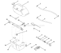 Page C Diagram and Parts List for LR121 LR 121 954140001B -1998-02 Husqvarna Lawn Tractor