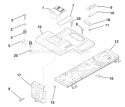 Page G Diagram and Parts List for LR121 LR 121 954140001B -1998-02 Husqvarna Lawn Tractor
