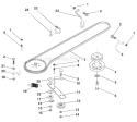 Page H Diagram and Parts List for LR122 LR 122 954140014B -1999-03 Husqvarna Lawn Tractor