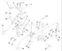 Page K Diagram and Parts List for LR122 LR 122 954140105A -1999-09 Husqvarna Lawn Tractor