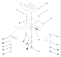 Page L Diagram and Parts List for LR122 LR 122 954140105A -1999-09 Husqvarna Lawn Tractor