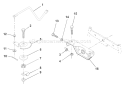 Page M Diagram and Parts List for LR122 LR 122 954140105A -1999-09 Husqvarna Lawn Tractor