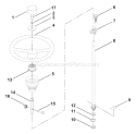 Page N Diagram and Parts List for LR122 LR 122 954140105A -1999-09 Husqvarna Lawn Tractor