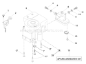 Page E Diagram and Parts List for LR122 LR 122 954140105A -1999-09 Husqvarna Lawn Tractor