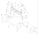Page G Diagram and Parts List for LR122 LR 122 954140105A -1999-09 Husqvarna Lawn Tractor
