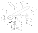 Page H Diagram and Parts List for LR122 LR 122 954140105A -1999-09 Husqvarna Lawn Tractor