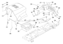 Page I Diagram and Parts List for LR122 LR 122 954140105A -1999-09 Husqvarna Lawn Tractor