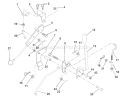 Page K Diagram and Parts List for LR122 LR 122 954140105B -2000-01 Husqvarna Lawn Tractor