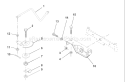 Page M Diagram and Parts List for LR122 LR 122 954140105B -2000-01 Husqvarna Lawn Tractor