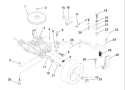 Page O Diagram and Parts List for LR122 LR 122 954140105B -2000-01 Husqvarna Lawn Tractor